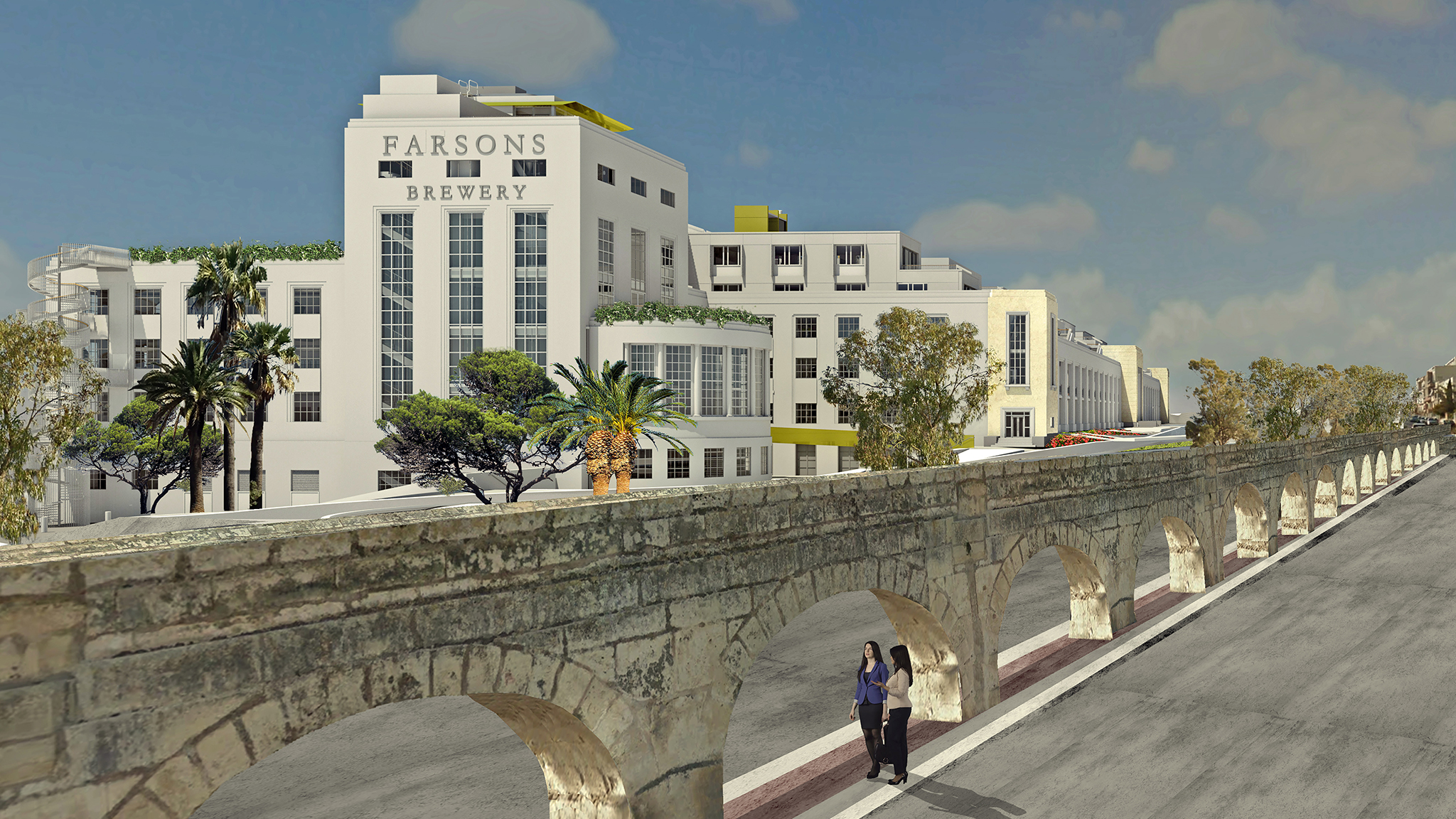 Farsons Old Brewhouse and Trident Park, Malta