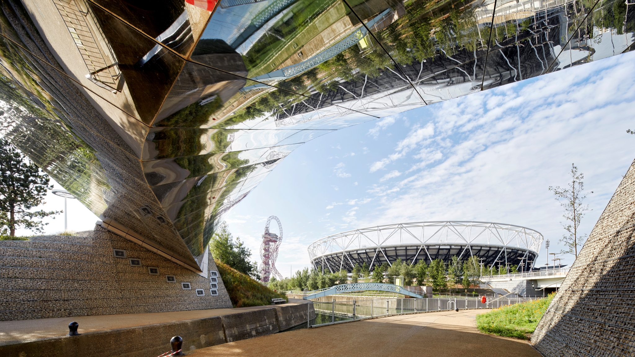 Diamond Bridges at the London Queen Elizabeth Olympic Park