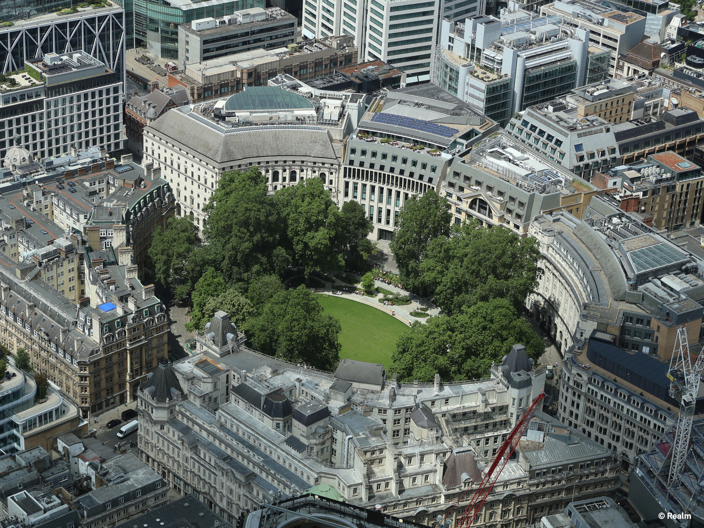 Finsbury Circus Gardens, City of London