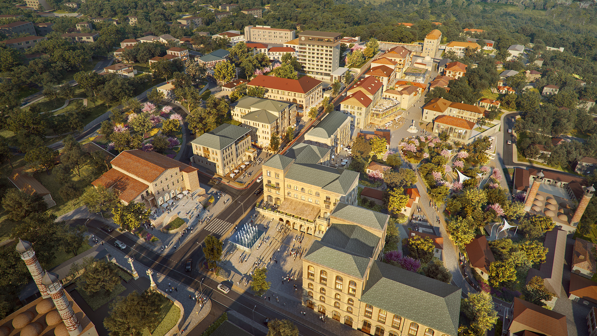 Shusha Masterplan - A city reborn.