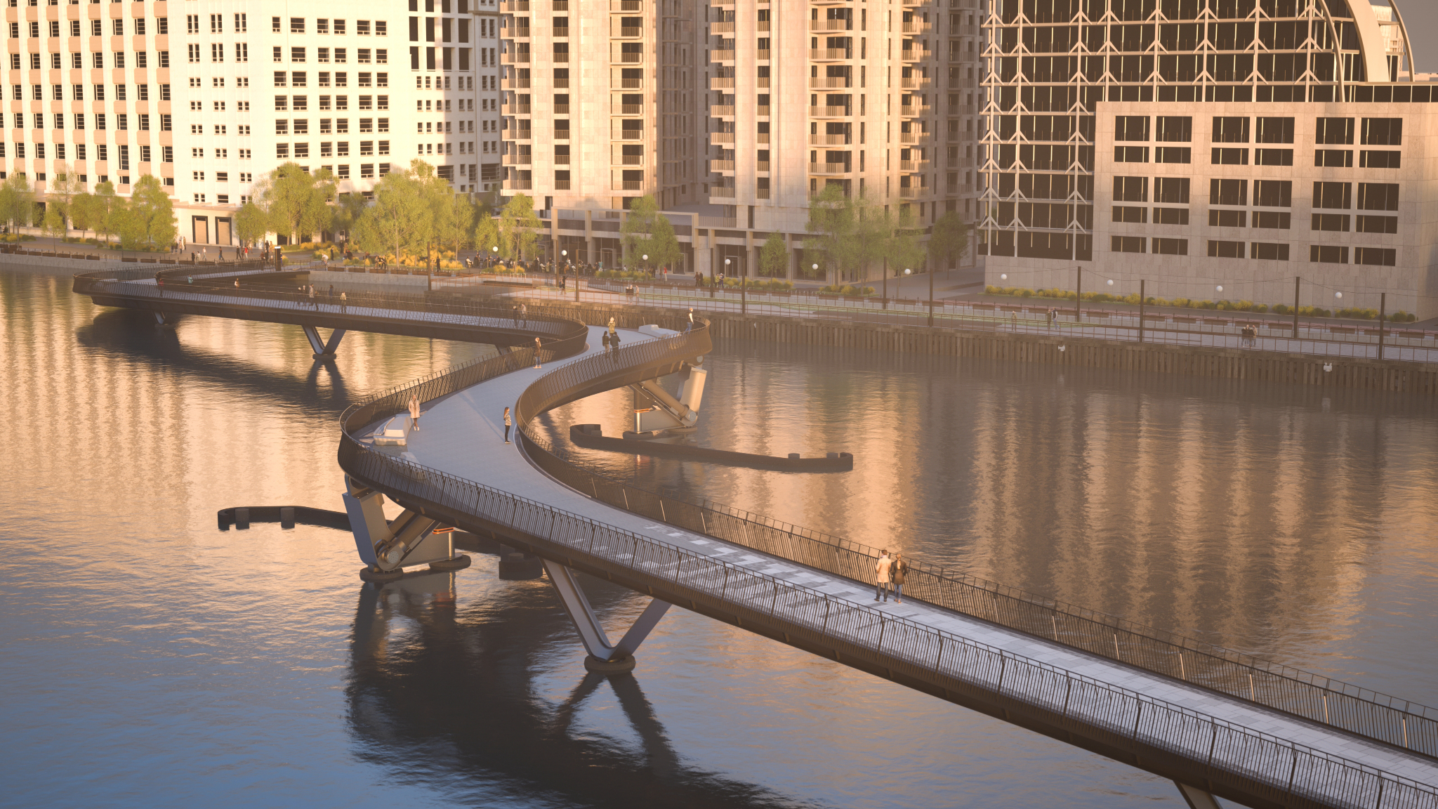 Royal Victoria Docks Footbridge
