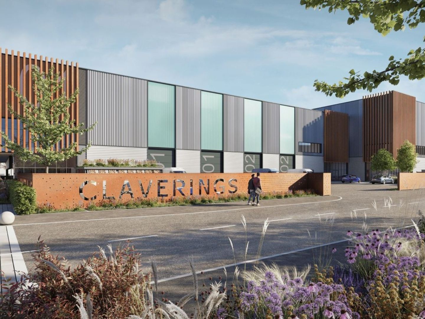 Claverings Industrial Estate Danescroft and Fiera Real Estate UK