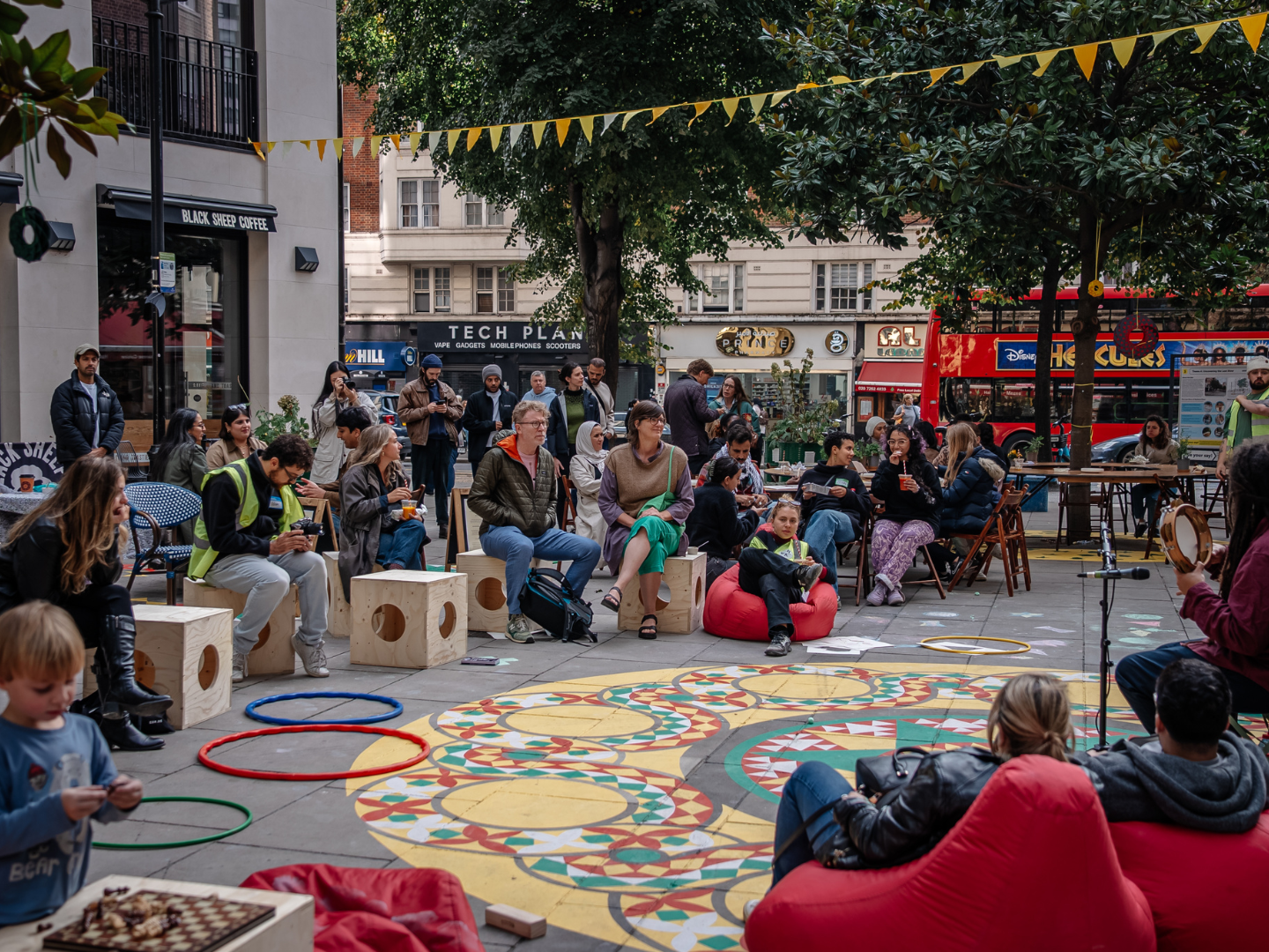 Designing the Magic Carpet: Nutford Place Activation
