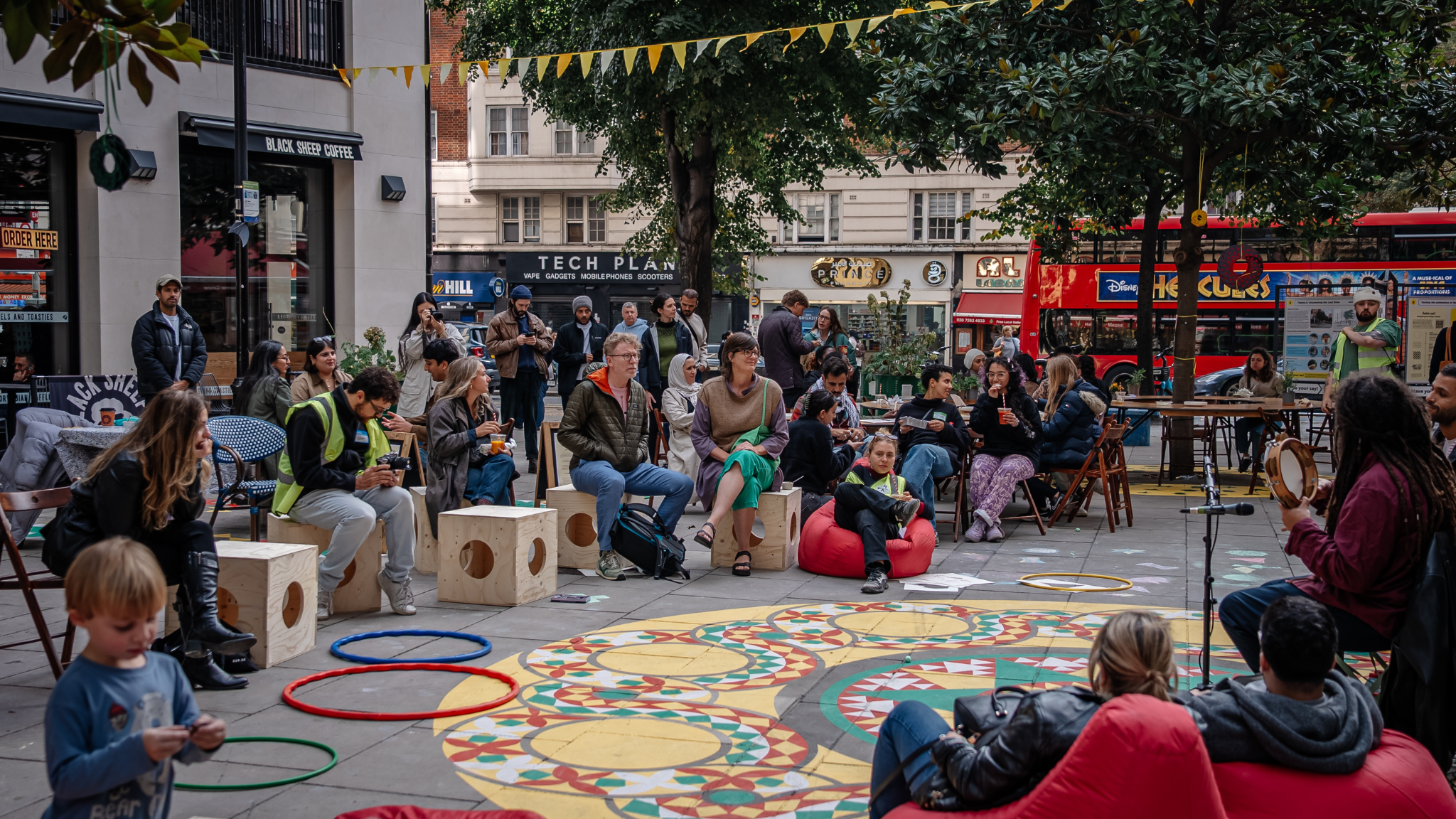 Designing the Magic Carpet: Nutford Place Activation